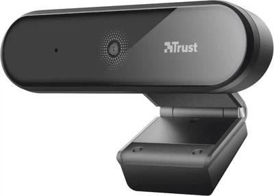 Вебкамера Trust Tyro Full HD 1080p, автофокус, вбудований мікрофон, USB, штатив у комплекті