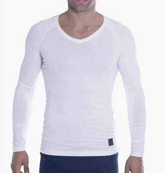 Нательная футболка мужская Nike Gfa Hprcl Top Ls Comp Pr XL Белый 927209-100