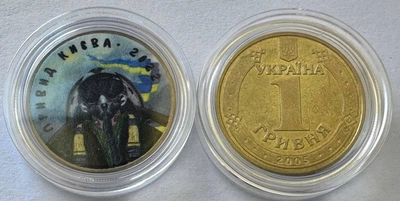 Привид Києва 2022 сувенірна монета на монеті 1 гривня Україна