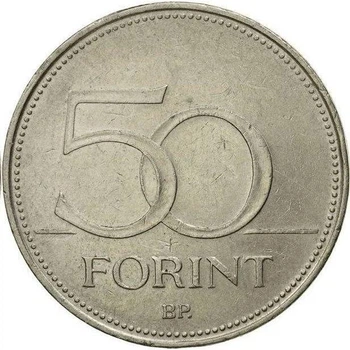 Угорщина 50 форинтів 1995 рік Монети світу