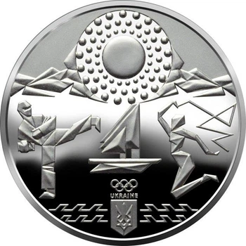 XXXII Олімпійські ігри 2 гривні 2020 рік Україна Колекційна монета НБУ (Банківський стан)