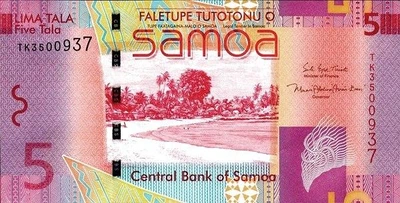 Самоа 5 Тала Банкноти світу UNC