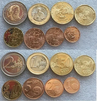 Болгарія набір 8 монет 1,2,5,10,20,50 Центів 1,2 Євро 2026 рік Банкноти світу
