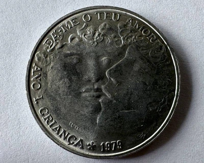 Португалія Міжнародний рік дитини 1979 рік Монети світу