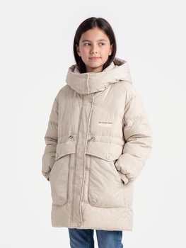 Куртка для девочки Dinomin A-16 116 см Молочный shop (2000999150371)