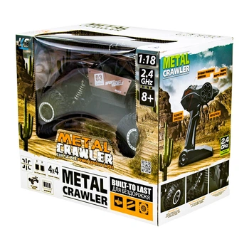 Автомобиль Off-Road Crawler на радиоуправлении 1:18 полный привод Коричневый