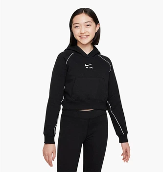 Светр підлітковий Nike Nsw Air Hoodie XL зріст 164 см Чорний DQ8932-010