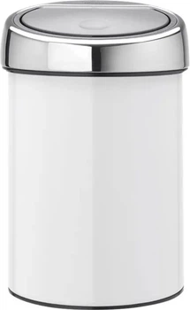 Відро для сміття Brabantia TOUCH BIN 3 л White (8710755364488)