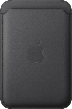 Чехол для смартфона Apple iPhone FineWoven Wallet with MagSafe Black (MK9L4ZM/A)