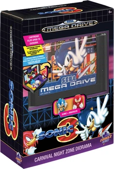 Diorama Console Heroes Sonic The Hedgehog 3 Mega Drive 7 cm WILD-0012 (990311800126)