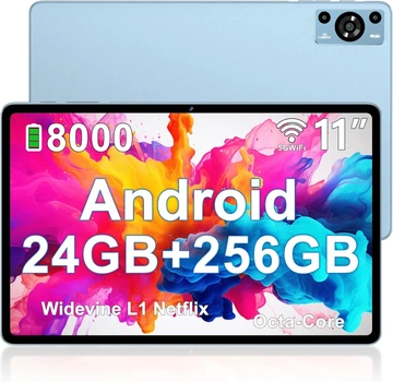 Планшет 11" ZIOVO Z128 8+16/256Gb 8 ядер Android 14 8000 mAh Блакитний (102358625)