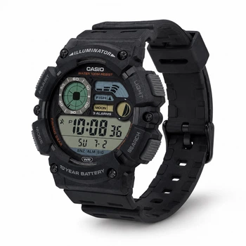 Мужские часы Casio WS-1500H-1A Черные ( AT1141-0354 )