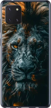 Чехол для Samsung Galaxy Note 10 Lite Лев в сумерках