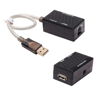 Модуль удлинитель Dtech DT-5015 USB 2.0 - 60М