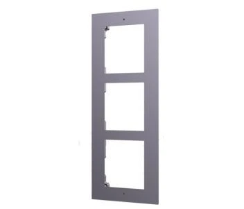 Декоративная рамка Hikvision DS-KD-ACF3 авиационный алюминий 320,8 х 107 х 32,7 мм врезной монтаж