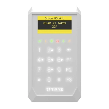 Клавиатура Tiras K-PAD OLED WHITE