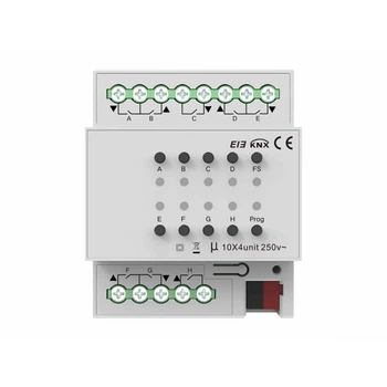 Четырехканальный модуль управления шторами KNX Akubela KXAC-B1C4
