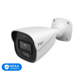 Видеокамера TVT TD-9441S4L-A(D/PE/AW2) 4 Мп f=2.8 мм с ИК и LED подсветкой white