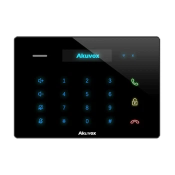 Аудіодомофон Akuvox C312A з OLED дисплеєм 2.23" та Bluetooth, Black