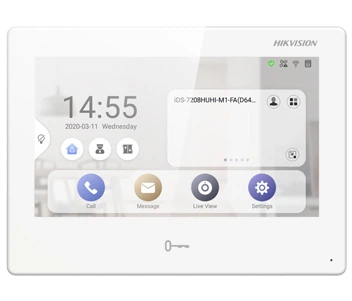 Відеодомофон Hikvision DS-KH9310-WTE1 7" TFT сенсорний екран 1024х600
