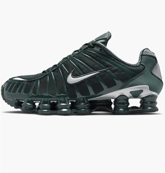 Кросівки чоловічі Nike Shox Tl Seaweed Gunmetal Green 44 Зелений AV3595-302