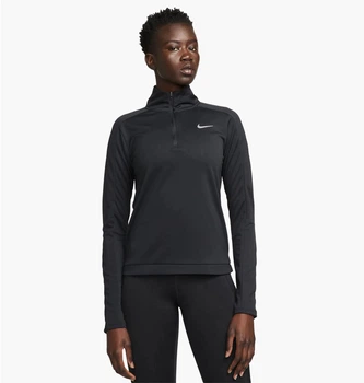 Спортивная кофта женская Nike W Nk Df Pacer Hz S Черная DQ6377-010