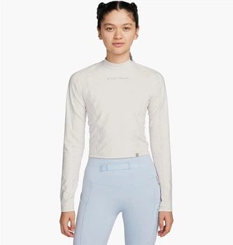 Спортивная кофта женская Nike Dri-Fit Trail Beige M Бежевая FN4706-104
