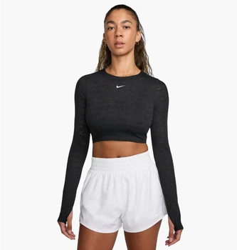 Спортивний топ жіночий Nike Pro Black 2XL Чорний HJ4281-010