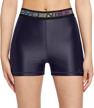 Шорты женские Nike W Np 3In Shrt Hi Rs Gg Nvl Pp3 XS Фіолетовий DA0487-573