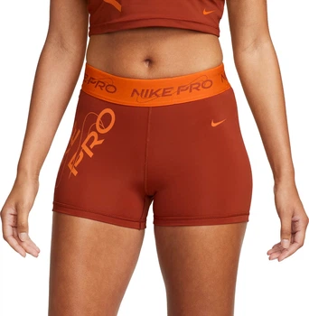 Шорти жіночі Nike W Np Df Mr Grx 3In Short S Помаранчевий FB5448-832