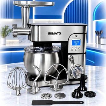Кухонный комбайн с мясорубкой SUMATO SU-02SM02