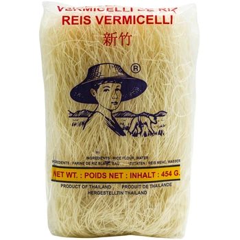 Лапша рисовая нити Vermicelli Farmer 454 г