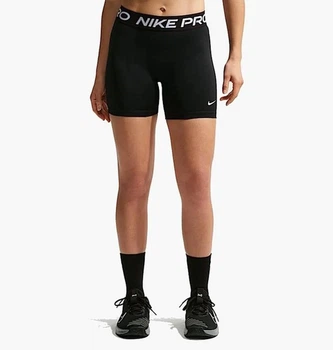 Шорты женские Nike Pro 365 Womens 5 Mid- Rise Shorts Black L Черный IQ6018-010