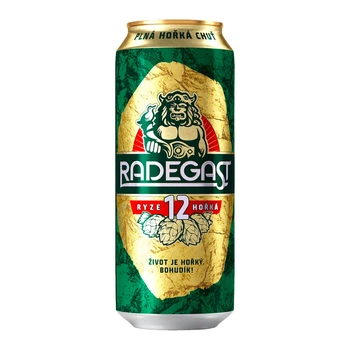 Пиво Radegast Ryze Horka 12 5.1% (24 жб по 0,5л, Чехія). Завод Plzeňský Prazdroj.