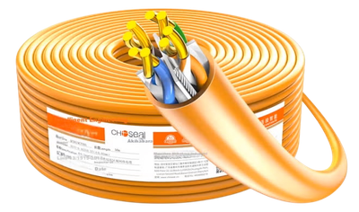 Патч-корд CHOOSEAL QS5406RT30 Cat 6 UTP 1 Гбит/с 30 м Оранжевый
