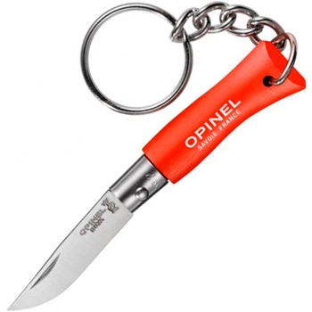 Ніж Opinel Keychain №2 Inox помаранчевий