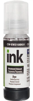 Краска для принтера чорнило комплект ColorWay for Epson L-3100/3110/3150/3151 70g Black (CW-EW310BK01) водорозчинні