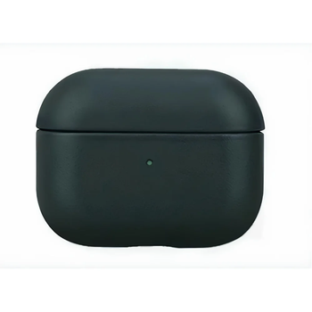 Кейс для навушників Leather Case для AirPods 4 Dark Green