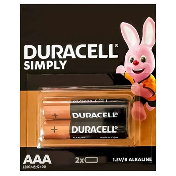 Батарейка DURACELL LR03 (АAA) MN2400 1x2 шт.
