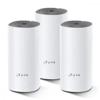 Система Mesh TP-Link DECO E4 (к-т: 3шт.) (AC1200 Домашня Mesh Wi-Fi система)
