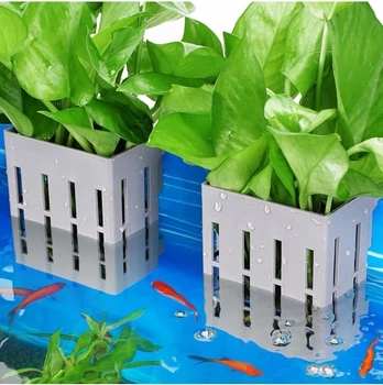 Подвесной держатель для аквариумных растений Upgraded Aquarium Plant Holder w/ Hooks (со съемными крючками и присосками)