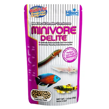 Корм Hikari Tropical Minivore Delite 40 g для морских хищных рыб