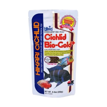 Корм Hikari Cichlid Bio-Gold+ Medium 250 g для хищных цихлид