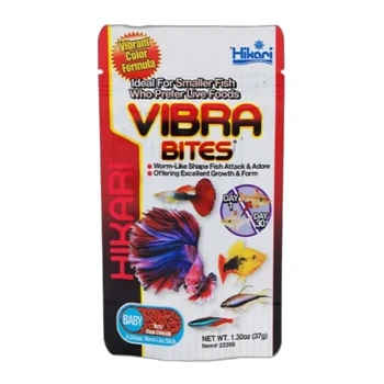 Корм Hikari Tropical Vibra Bites Baby 37 g для мелких рыбок в виде мотыля