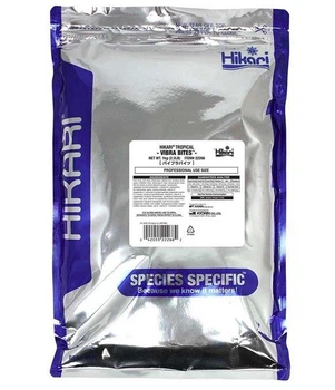 Корм Hikari Tropical Vibra Bites 1 кг (для мелких и средних тропических рыб длиной 5-10 см) в виде мотыля