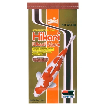 Корм Hikari Wheat Germ Sinking 5 кг (гранула M 5,0-5,5 мм, всесезонный, тонущий для кои длиной от 15 см)
