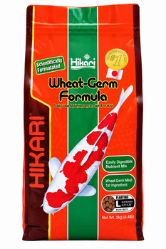 Корм Hikari Wheat-Germ Large 2 кг (гранула L 8,0-9,0 мм, всесезонный корм для кои длиной от 30 см)