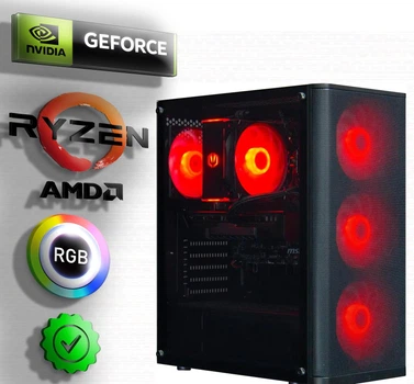 Надійний Ігровий системник: Ryzen 5 5600 / RTX 3060 12GB / 16GB RAM