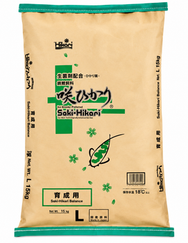 Корм Saki-Hikari Balance Large 15 кг (гранула L 7,5-8,5 мм, основное питание, премиум корм для кои длиной от 30 см)