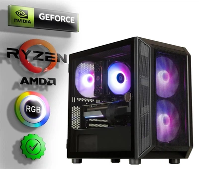Топовий Ігровий ПК RTX 3060 12GB / Ryzen 5 5600 (6 ядер 12 потоків / 16GB)